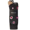 Memoi Circle Fill Men's Cotton Blend Crew Sock 3 Pack - 4 of 4