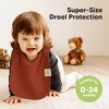 KeaBabies 8-Pack Hallo Baby Drool Bibs , Baby Bibs for Boys, Girls, Pull-on Bibs for Baby Boy, Baby Girl, Baby Bib Unisex - 2 of 4