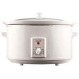 Proctor Silex 6 qt. Silver Slow Cooker with Double Dish 33563