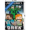 Trends International Minecraft - Beware Of The Dark Unframed Wall Poster Prints - 3 of 4