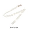 Unique Bargains Adjustable Waist Belt Beige 1 Pc - 3 of 4