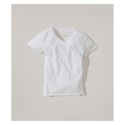 Burt's Bees Baby® Organic Cotton V-Neck Short Sleeve T - Shirt - Cloud 3-6M