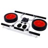 NAYSAYE Kayak Trolley Heavy Duty Adjustable Width Cart with Aluminum Frame 300lb Capacity for Beach and Water Sports, Black, 31.5"*16.5"*11" - 4 of 4
