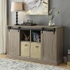 CAVINAS 60 Inch TV Stand with 2 Storage Cabinets Modern Entertainment Center Media Console for Living Room - 2 of 4