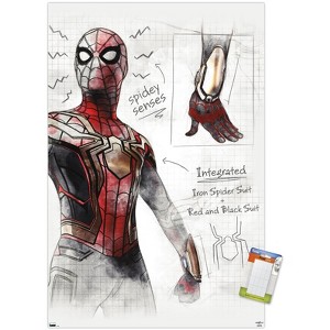 Trends International Marvel Spider-Man: No Way Home - Sketches Unframed Wall Poster Prints - 1 of 4