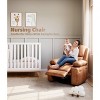 Electric Power Recliner Chair with Heat and Massage, Cup Holders, Wide 22" Rocking Recliner for Living Room - 2 of 4