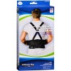 Sport Aid Back Support Belt With Suspenders M/L Black - 3 of 3