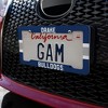 Drake University Stripe License Plate Tag Frame - 3 of 4