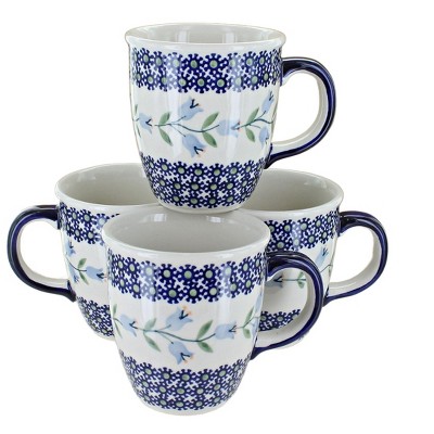 Blue Rose Polish Pottery K081 Manufaktura Mug Set