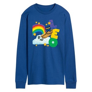 Men's - Pete the Cat - Leo Long Sleeve Graphic T-Shirt - 1 of 4