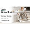 Resenkos Fast-Folding High Chair Highchair, ,Adjustable Baby to Toddler Seat, Silent Lockable Wheels - 2 of 4