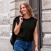 Women's Beige Fall Sleeveless Cable Knit Sweater Vest - Cupshe - 2 of 4