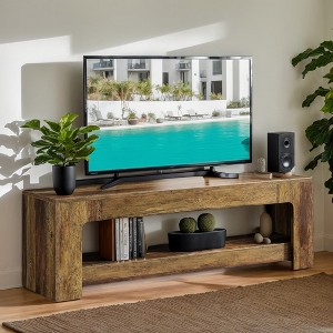 Hommoo 63" Entertainment Center TV Stand Console for up to 75-Inch TVs - 1 of 4
