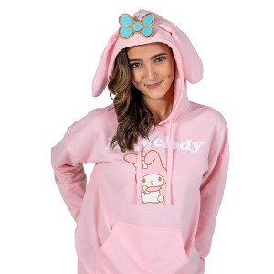 Sanrio My Melody Juniors Pink Cosplay Hoodie - 1 of 4