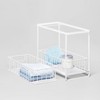 Two Tiered Slide Out Organizer White - Brightroom™ : Target