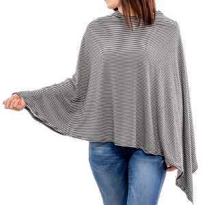 WeeSprout Nursing Cover for Breastfeeding, Soft & Breathable Nursing Cover, Neck Insert for Hands-Free View, Machine Washable Feeding Cover Up - 1 of 4