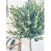 Nearly Natural 58-in Olive Topiary Artificial Tree UV Resistant (Indoor/Outdoor) - 3 of 4