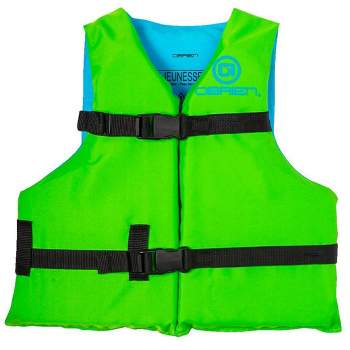 TRC Recreation Small Fierce Green Super Soft Life Jacket Child Swimming Vest  1021042 - The Home Depot