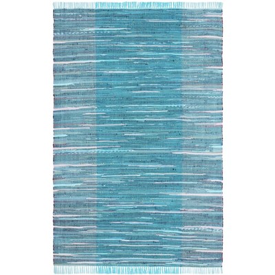 Rag Area Rug RAR122 Hand Woven Area Rug  - Safavieh