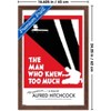 Trends International Alfred Hitchcock - The Man Who Knew Too Much (1954) Framed Wall Poster Prints - 3 of 4