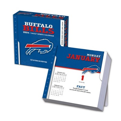 Buffalo Bills Desk Calendar