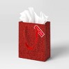 Christmas Candy Cane Wishes Cub Red Glitter - Wondershop™ - 2 of 3