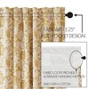 Dorset Gold Floral Panel Set of 2 84x40 - 3 of 4