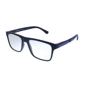 Emporio Armani EA 4115 5759 Unisex Rectangle Sunglasses Matte Dark Blue 54mm - 1 of 4