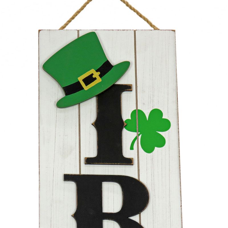 National Tree Company 24 Inches 'Irish' Hanging Wall Decoration, Green, Saint Patrick's Day Collection, 3 of 4