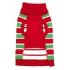 The Worthy Dog Stripe Santa Pullover Sweater - 2 of 3