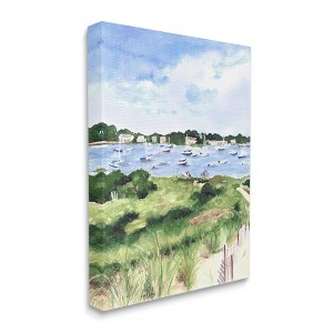 Stupell Industries Coastal Seaside Boats with Rested Sails - 1 of 4