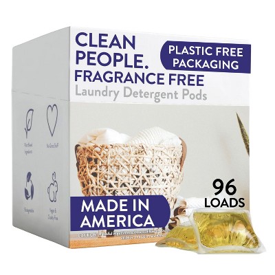 Laundry Detergent Pods - Hypoallergenic Laundry Pods - Ultra Concentrated, Recyclable Packaging, Stain Fighting