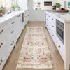 Vintage Oriental Medallion Rug Non Slip Ultra-Thin Rug - 2 of 4