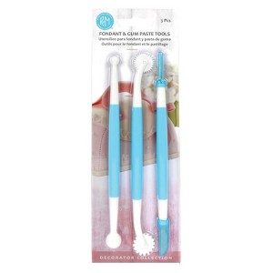 R&M International Fondant Tools, 3 Piece Set - 1 of 3