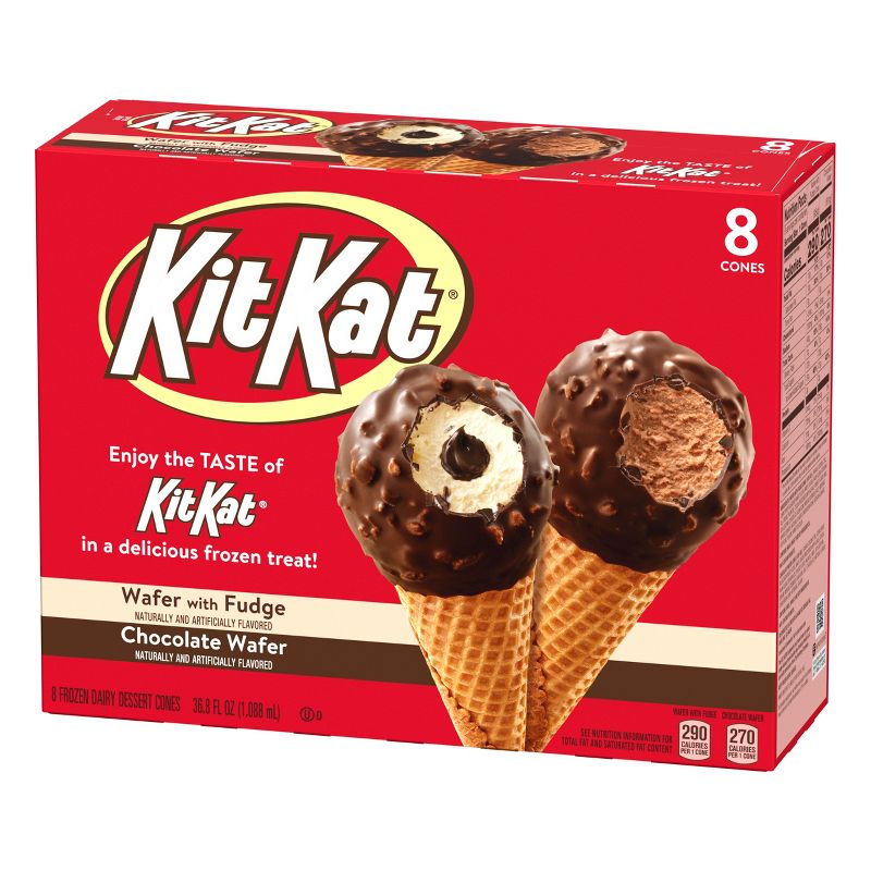 Kit-Kat Ice Cream Cone - 8ct/36.8 fl oz, 5 of 11