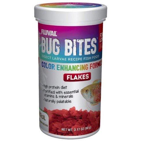 Fluval Bug Bites Color Enhancing Fish Food For Tropical Fish 3.17