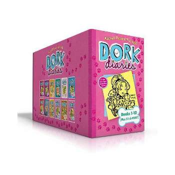Dork Diaries Books 1-10 (Plus 3 1/2 & Omg!) (Boxed Set) - by  Rachel Renée Russell (Hardcover)