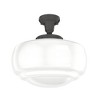 Hunter Fans 16" Saddle Creek Mini Pendant Noble Bronze Ceiling Light - 2 of 4