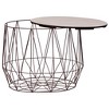 vidaXL Coffee Table 2 pcs Copper - 4 of 4