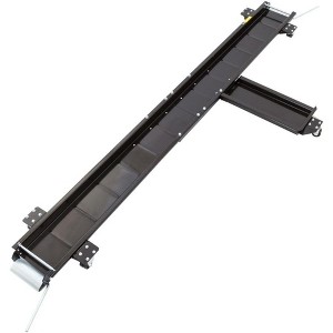 Black Widow Extra Long Motorcycle Dolly for Cruisers and Choppers, Heavy Duty Garage Mount Stand, 94 Inch Track, 1,250 Pound Capacity, Black - 1 of 4