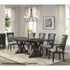 Roundhill Furniture Grant Nailhead Trim Upholstered Armchairs, Beige, Set of 2 - 2 of 4