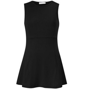 Coolmee Womens Mini Dress Tennis Dress Sleeveless Wrap Built in Shorts Golf Athletic Dress - 1 of 4