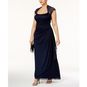 XSCAPE Womens Ruched Gown Dress - 1 of 1