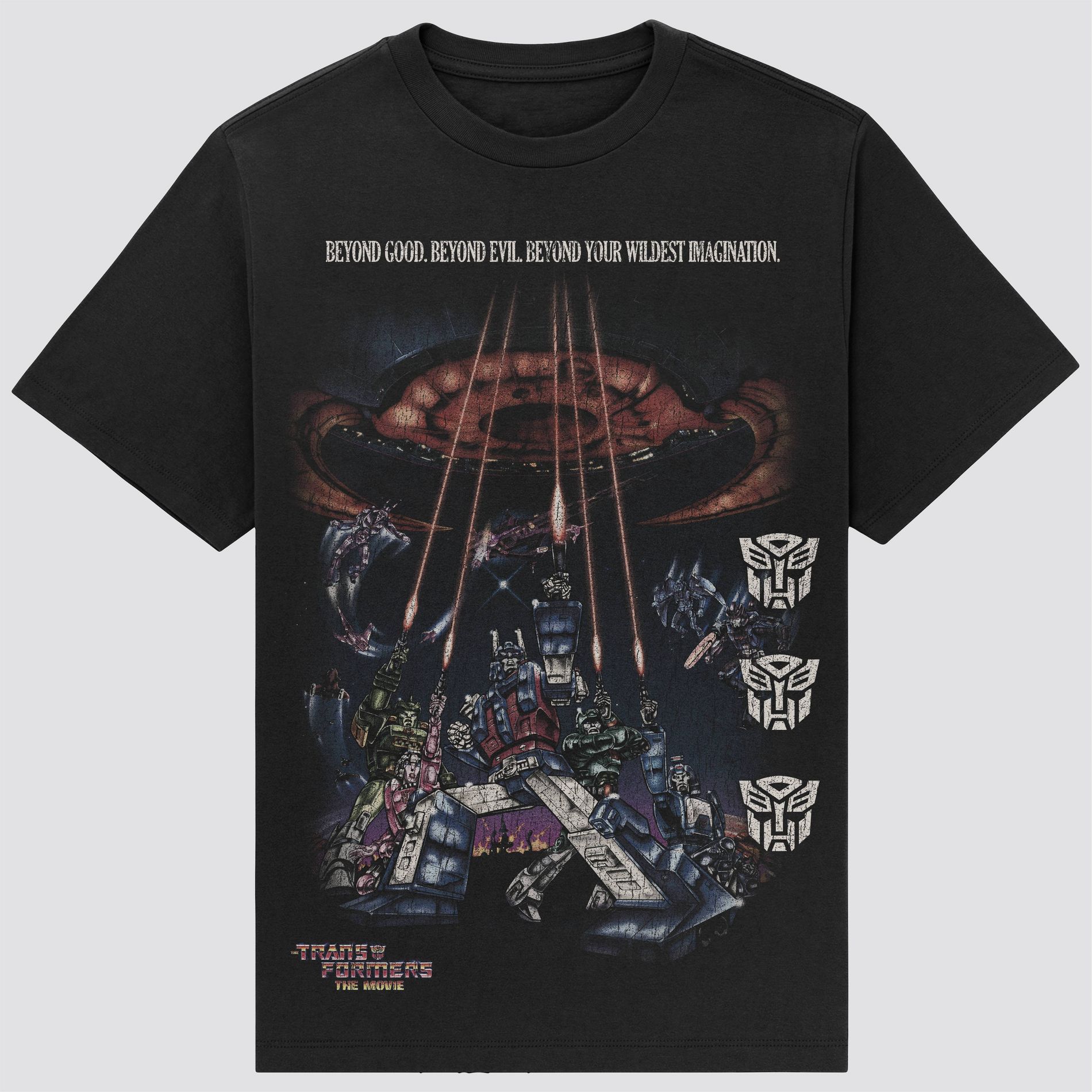 Men's Transformers Graphic T-Shirt - Black S
