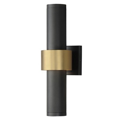 ET2 Lighting Reveal 3 - Light Wall Light in  Black/Gold