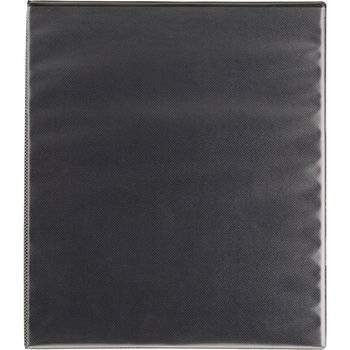 0.5" Ring Binder Clear View Black - up & up™