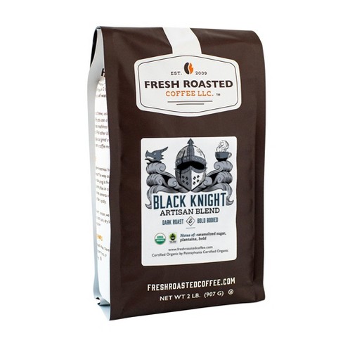 Fresh Roasted Coffee, Black Knight Artisan Blend, Ground Coffee : Target