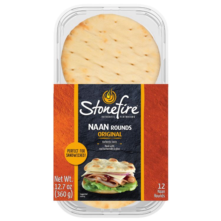 Stonefire Naan Rounds - 12ct/12.7oz, 1 of 8