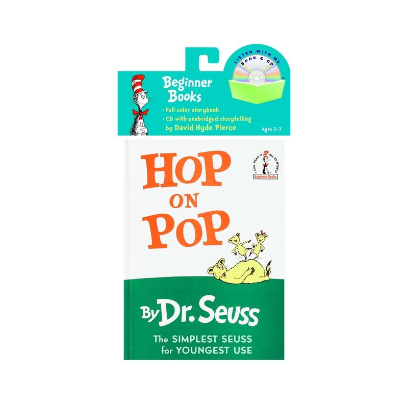 Hop on Pop Book & CD - (Beginner Books Read-Along Book & Audio) by  Dr Seuss (Mixed Media Product), 1 of 2