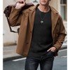 Men's Retro Knit Sweater Long Sleeve Round Neck Casual Pullover - 3 of 4
